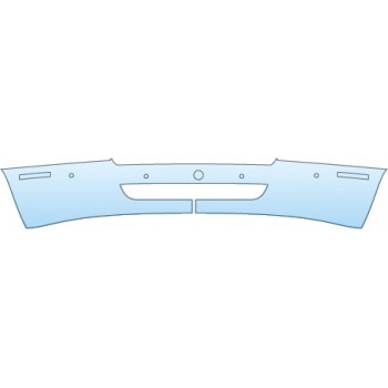 PAINT PROTECTION KIT - 2014 ASTON MARTIN RAPIDE SEDAN  BUMPER(WITH SENSORS) - PRECUT PPF CLEAR BRA WRAP