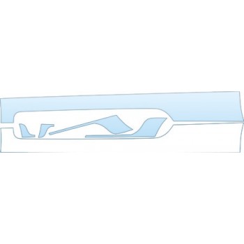 PAINT PROTECTION KIT - 2008 AUDI TT COUPE 3.2 ROCKERS KIT - PRECUT PPF CLEAR BRA WRAP
