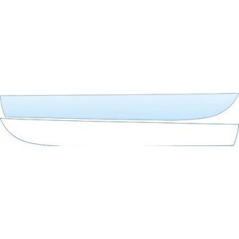 PAINT PROTECTION KIT - 2012 AUDI A5 COUPE BASE DOORS KIT - PRECUT PPF CLEAR BRA WRAP