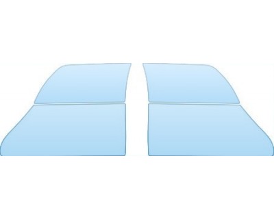 PAINT PROTECTION KIT - 2011 AUDI A8 BASE  SPLASH KIT - PRECUT PPF CLEAR BRA WRAP