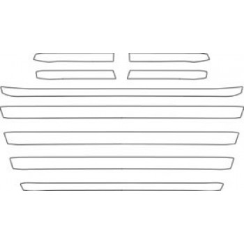 2013 AUDI A5 COUPE BASE Grille Kit