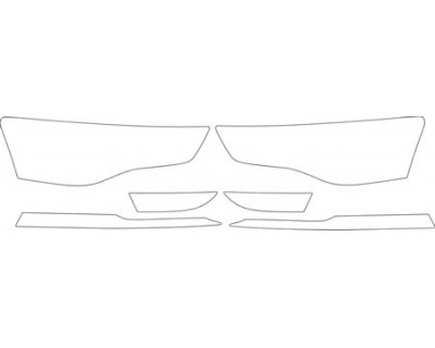 2013 AUDI A5 COUPE BASE Headlights Fog Lights Kit