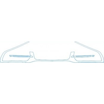 PAINT PROTECTION KIT - 2013 AUDI Q5 S-LINE 3.0T PRESTIGE MID BUMPER(S-LINE WITH FOG LIGHT SURROUND) KIT - PRECUT PPF CLEAR BRA WRAP