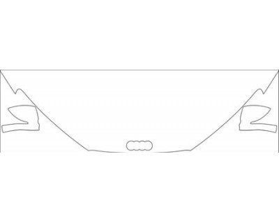 2012 AUDI R8 GT CONVERTIBLE Hood Mirrors Kit