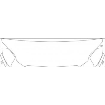 2013 AUDI Q7 BASE 3.6 PREMIUM Hood Fender Mirrors(bikini Cut) Kit