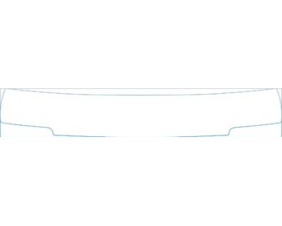 PAINT PROTECTION KIT - 2013 AUDI Q7 BASE 4.2 PRESTIGE REAR BUMPER DECK KIT - PRECUT PPF CLEAR BRA WRAP