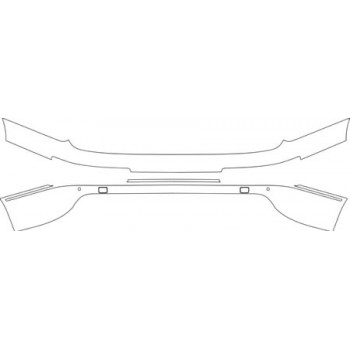 2012 AUDI Q7 BASE 3.0 TDI full Rear Bumper(tdi) Kit
