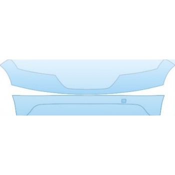 PAINT PROTECTION KIT - 2013 AUDI TTS ROADSTER 2.0T FULL REAR BUMPER KIT - PRECUT PPF CLEAR BRA WRAP