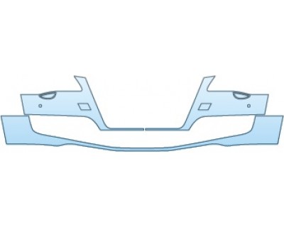 PAINT PROTECTION KIT - 2014 AUDI A8 L  BUMPER - PRECUT PPF CLEAR BRA WRAP