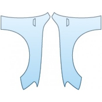 PAINT PROTECTION KIT - 2016 AUDI S4 PREMIUM PLUS  FULL FENDERS - PRECUT PPF CLEAR BRA WRAP