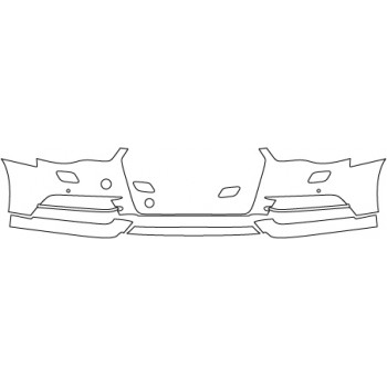 2017 AUDI A6 S-LINE  Bumper (s-line)