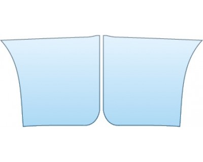 PAINT PROTECTION KIT - 2015 AUDI A4 BASE  SPLASH - PRECUT PPF CLEAR BRA WRAP