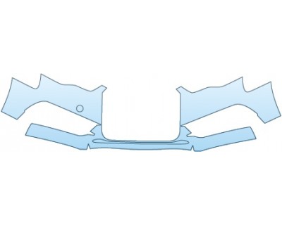 2014 AUDI A5 CABRIOLET BASE Bumper(with Tow Hook)