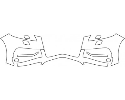 2014 AUDI Q7 S-LINE 3.6 PREMIUM Bumper(s-line With Sensors)