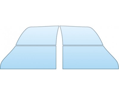 PAINT PROTECTION KIT - 2014 AUDI S8 BASE  SPLASH - PRECUT PPF CLEAR BRA WRAP