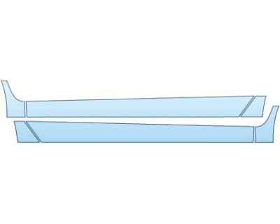 PAINT PROTECTION KIT - 2014 AUDI S8 BASE  DOORS - PRECUT PPF CLEAR BRA WRAP