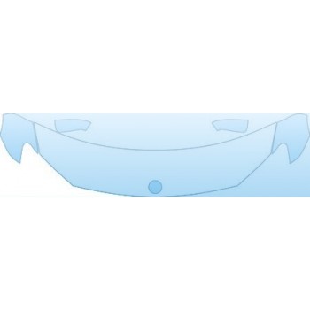 2009 BMW 740 I SEDAN BASE Hood Fender Mirror(bikini Cut) Kit - PRECUT PPF CLEAR BRA WRAP