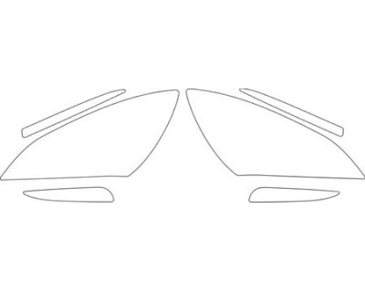 2013 BMW 640 CONVERTIBLE BASE Headlights Foglights Kit