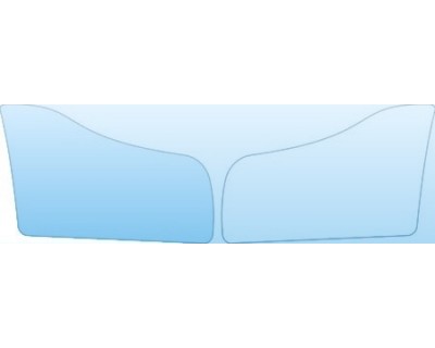 PAINT PROTECTION KIT - 2012 BMW 650 I CONVERTIBLE SPLASH KIT - PRECUT PPF CLEAR BRA WRAP