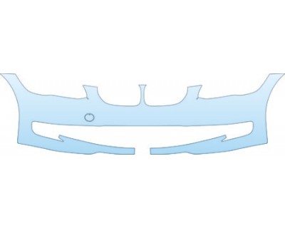 PAINT PROTECTION KIT - 2011 BMW 335 COUPE I BASE BUMPER KIT - PRECUT PPF CLEAR BRA WRAP