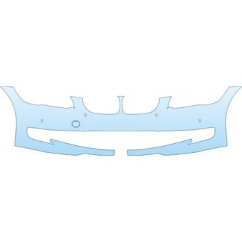 PAINT PROTECTION KIT - 2011 BMW 335 COUPE I BASE BUMPER(SENSORS) KIT - PRECUT PPF CLEAR BRA WRAP