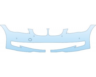 PAINT PROTECTION KIT - 2011 BMW 335 COUPE I BASE BUMPER(SENSORS) KIT - PRECUT PPF CLEAR BRA WRAP