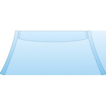 PAINT PROTECTION KIT - 2012 BMW 5 SERIES 535I GRAN TOURISMO ROOF A-PILLARS KIT - PRECUT PPF CLEAR BRA WRAP