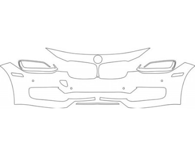 2013 BMW 335 SEDAN SPORT LINE Bumper(sport Line With Sensors) Kit