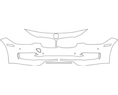 2012 BMW 335 SEDAN LUXURY LINE Bumper(luxury Line With Sensors) Kit