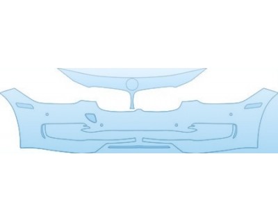 Precut PPF Kit – Clear Bra Paint Protection Film PAINT PROTECTION KIT - 2013 BMW 335 SEDAN LUXURY LINE BUMPER(LUXURY LINE WITH SENSORS) KIT - PRECUT PPF CLEAR BRA WRAP