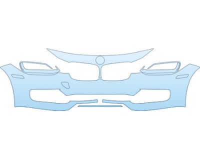 Precut PPF Kit – Clear Bra Paint Protection Film PAINT PROTECTION KIT - 2013 BMW 335 SEDAN SPORT LINE BUMPER(SPORT LINE WITHOUT SENSORS) KIT - PRECUT PPF CLEAR BRA WRAP