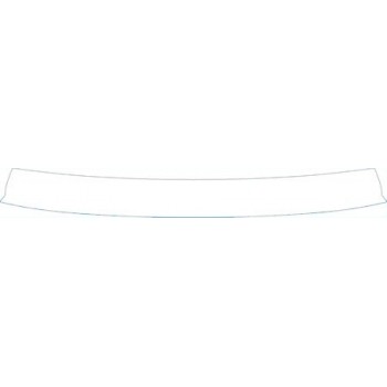 PAINT PROTECTION KIT - 2012 BMW 335 SEDAN MODERN LINE REAR BUMPER DECK KIT - PRECUT PPF CLEAR BRA WRAP