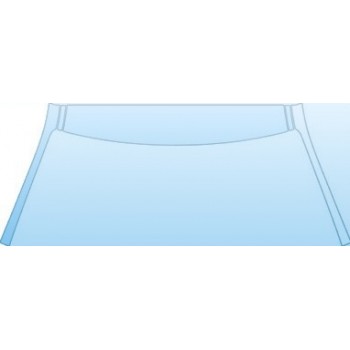 PAINT PROTECTION KIT - 2012 BMW 335 SEDAN MODERN LINE ROOF A-PILLARS KIT - PRECUT PPF CLEAR BRA WRAP
