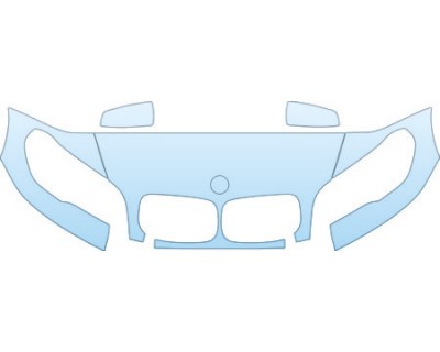 PAINT PROTECTION KIT - 2011 BMW X5 XDRIVE35I PREMIUM HOOD FENDER MIRRORS(WITHOUT WASHERS) KIT - PRECUT PPF CLEAR BRA WRAP