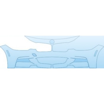 PAINT PROTECTION KIT - 2013 BMW 335 SEDAN M SPORTS PKG BUMPER (WITH M SPORT PACKAGE ) KIT - PRECUT PPF CLEAR BRA WRAP