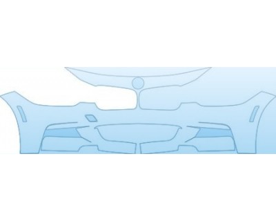 Precut PPF Kit – Clear Bra Paint Protection Film PAINT PROTECTION KIT - 2013 BMW 335 SEDAN M SPORTS PKG BUMPER (WITH M SPORT PACKAGE ) KIT - PRECUT PPF CLEAR BRA WRAP