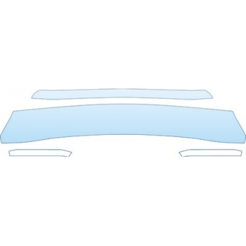 Precut PPF Kit – Clear Bra Paint Protection Film PAINT PROTECTION KIT - 2013 BMW X1 X-LINE LOWER BUMPER FACIA (IF PAINTED) KIT - PRECUT PPF CLEAR BRA WRAP