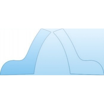 PAINT PROTECTION KIT - 2013 BMW X1 X-LINE  SPLASH KIT - PRECUT PPF CLEAR BRA WRAP