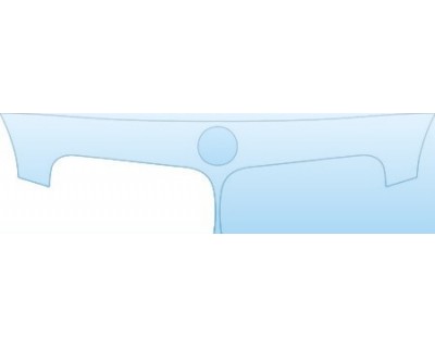 PAINT PROTECTION KIT - 2013 BMW 640 COUPE M SPORT PKG UPPER BUMPER(WITH M SPORT PKG) KIT - PRECUT PPF CLEAR BRA WRAP