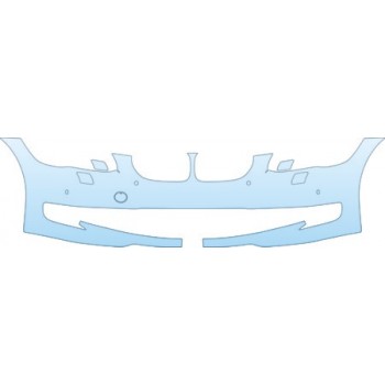 PAINT PROTECTION KIT - 2011 BMW 328 CONVERTIBLE I BASE BUMPER(WASHERS & SENSORS) KIT - PRECUT PPF CLEAR BRA WRAP