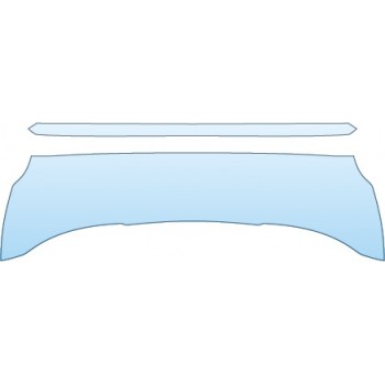 Precut PPF Kit – Clear Bra Paint Protection Film PAINT PROTECTION KIT - 2015 BMW X6 XDRIVE 35I LOWER BUMPER (SDRIVE-XDRIVE) (LESS SEAMS) - PRECUT PPF CLEAR BRA WRAP