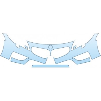 Precut PPF Kit – Clear Bra Paint Protection Film PAINT PROTECTION KIT - 2016 BMW Z4 SDRIVE35I BUMPER(WITH WASHERS) - PRECUT PPF CLEAR BRA WRAP