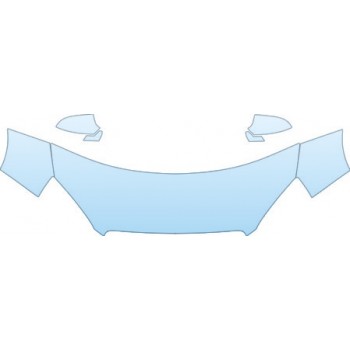 PAINT PROTECTION KIT - 2013 BUICK VERANO BASE  HOOD FENDER MIRRORS KIT - PRECUT PPF CLEAR BRA WRAP