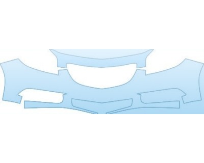 PAINT PROTECTION KIT - 2012 BUICK REGAL BASE  BUMPER(30 INCH) KIT - PRECUT PPF CLEAR BRA WRAP