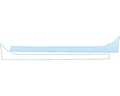 PAINT PROTECTION KIT - 2011 BUICK REGAL CXL  ROCKERS KIT - PRECUT PPF CLEAR BRA WRAP