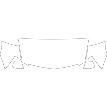 2010 CADILLAC CTS COUPE  Hood Fender Mirror Kit