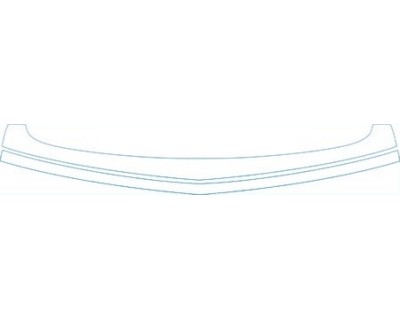 PAINT PROTECTION KIT - 2010 CADILLAC CTS SPORT WAGON  REAR BUMPER DECK KIT - PRECUT PPF CLEAR BRA WRAP