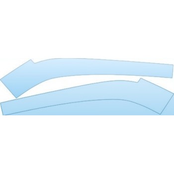 PAINT PROTECTION KIT - 2007 CADILLAC ESCALADE EXT LOWER BUMPER KIT - PRECUT PPF CLEAR BRA WRAP