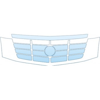 PAINT PROTECTION KIT - 2007 CADILLAC ESCALADE EXT GRILLE KIT - PRECUT PPF CLEAR BRA WRAP