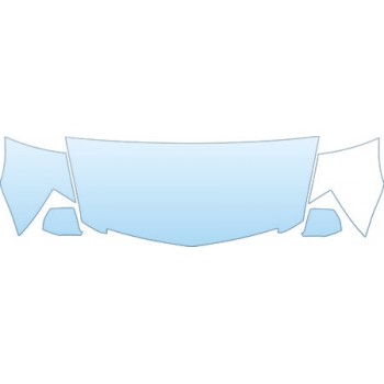 PAINT PROTECTION KIT - 2010 CADILLAC CTS V WAGON HOOD FENDERS MIRRORS KIT - PRECUT PPF CLEAR BRA WRAP